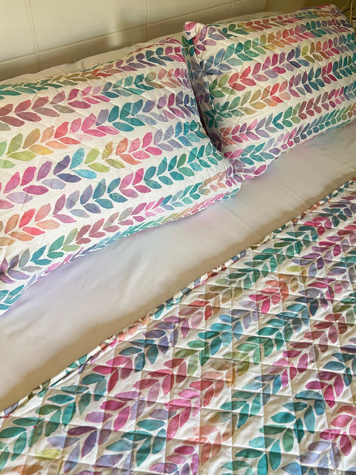Colourful leaves Quilt 🌈