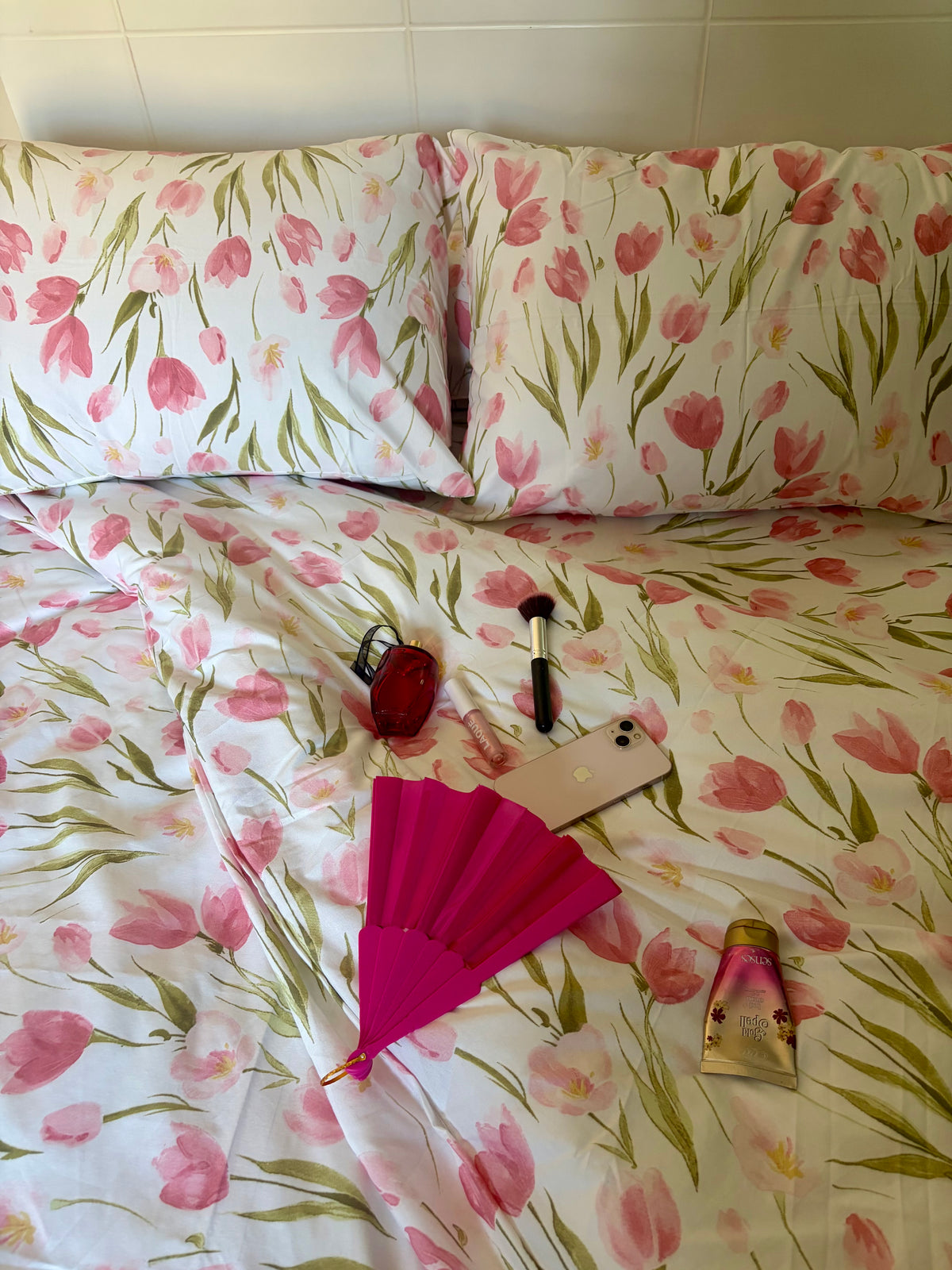 Pink Roses Duvet Cover🌷